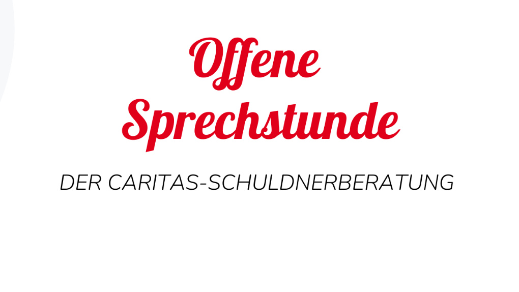 Banner Sprechstunde Schuldner